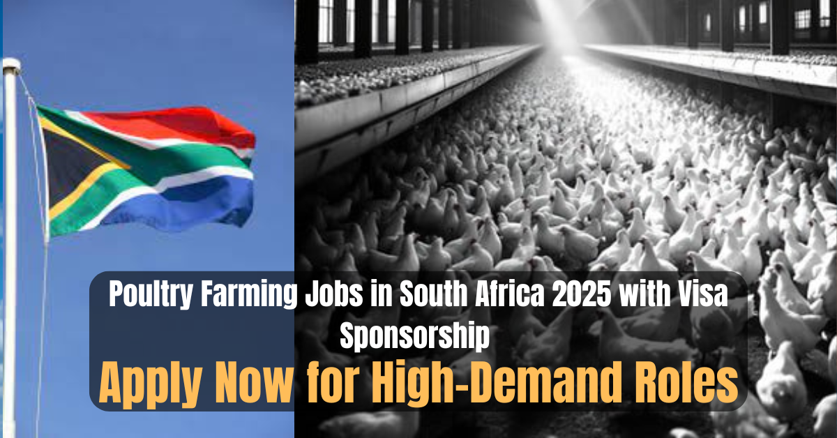 Poultry Farming Jobs in South Africa 2025 with Visa Sponsorship – Apply Now for High-Demand Roles