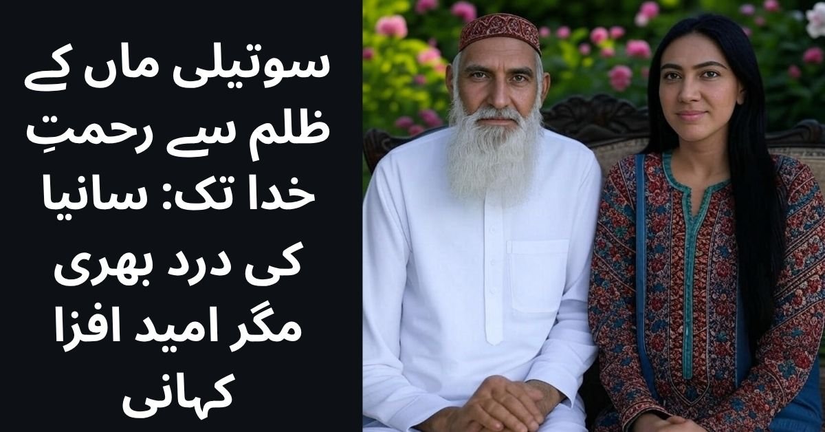سوتیلی ماں کے ظلم سے رحمتِ خدا تک: سانیا کی درد بھری مگر امید افزا کہانی