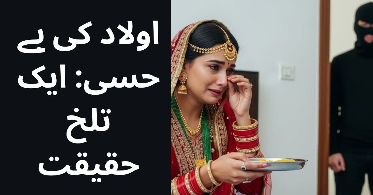 اولاد کی بے حسی: ایک تلخ حقیقت