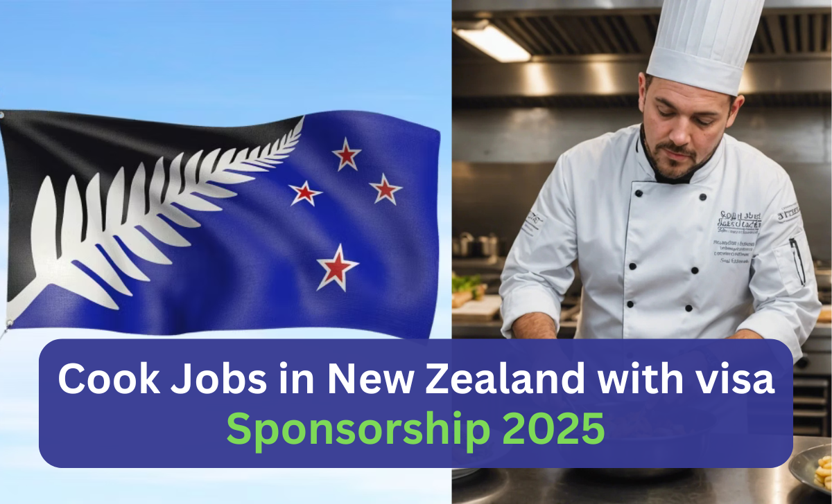 Cook Jobs in New Zealand with visa sponsorship 2025