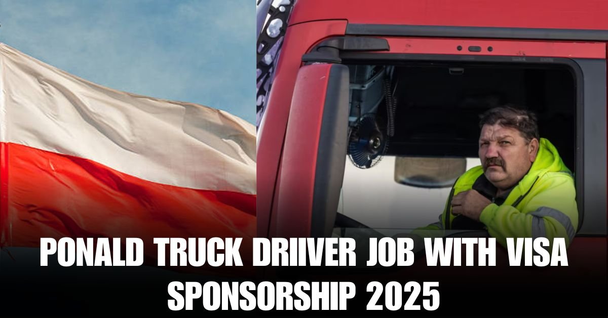 Poland truck driver job with visa sponsorship 2025