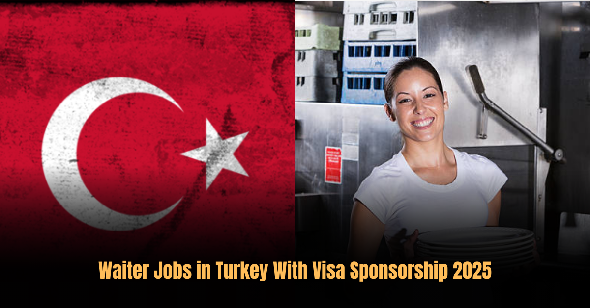 Dishwasher Jobs in Turkey With Visa Sponsorship 2025